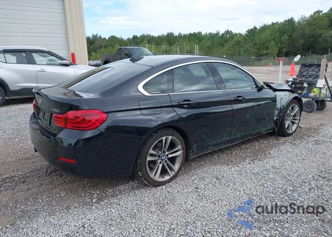 2019 BMW 430I Gran Coupe from USA, damaged, VIN WBA4J1C57KBM16000